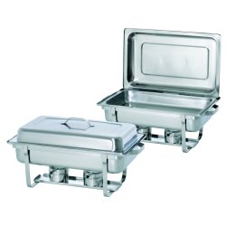 Twin Pack - 2 Chafing Dishes 1/1GN