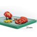 Schneidbrett Pro 32x26cm, grün, für Obst & Gemüse